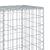 Coș gabion cu capac, 500x50x100 cm, fier galvanizat GartenMobel Dekor