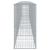 Coș gabion cu capac, argintiu, 600x50x100 cm, fier galvanizat GartenMobel Dekor