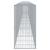 Coș gabion cu capac, 900x50x100 cm, fier galvanizat GartenMobel Dekor