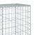 Coș gabion cu capac, 1100x50x100 cm, fier galvanizat GartenMobel Dekor