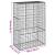 Coș gabion cu capac, 100x50x150 cm, fier galvanizat GartenMobel Dekor