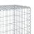 Coș gabion cu capac, 400x50x150 cm, fier galvanizat GartenMobel Dekor