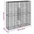 Coș gabion cu capac, 200x50x200 cm, fier galvanizat GartenMobel Dekor