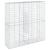 Coș gabion cu capac, 200x50x200 cm, fier galvanizat GartenMobel Dekor