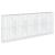 Coș gabion cu capac, 500x50x200 cm, fier galvanizat GartenMobel Dekor