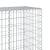 Coș gabion cu capac, argintiu, 800x50x200 cm, fier galvanizat GartenMobel Dekor