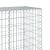 Coș gabion cu capac, 1100x50x200 cm, fier galvanizat GartenMobel Dekor