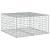 Coș gabion cu capac, 100x100x50 cm, fier galvanizat GartenMobel Dekor