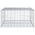 Coș gabion cu capac, 100x100x50 cm, fier galvanizat GartenMobel Dekor