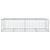 Coș gabion cu capac, 200x100x50 cm, fier galvanizat GartenMobel Dekor