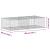 Coș gabion cu capac, 200x100x50 cm, fier galvanizat GartenMobel Dekor