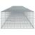 Coș gabion cu capac, 700x100x50 cm, fier galvanizat GartenMobel Dekor