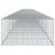 Coș gabion cu capac, 1000x100x50 cm, fier galvanizat GartenMobel Dekor