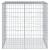 Coș gabion cu capac, 100x100x100 cm, fier galvanizat GartenMobel Dekor