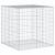 Coș gabion cu capac, 100x100x100 cm, fier galvanizat GartenMobel Dekor