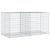 Coș gabion cu capac, 200x100x100 cm, fier galvanizat GartenMobel Dekor
