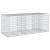 Coș gabion cu capac, 250x100x100 cm, fier galvanizat GartenMobel Dekor