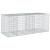 Coș gabion cu capac, 250x100x100 cm, fier galvanizat GartenMobel Dekor