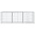 Coș gabion cu capac, 300x100x100 cm, fier galvanizat GartenMobel Dekor