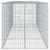 Coș gabion cu capac, 400x100x100 cm, fier galvanizat GartenMobel Dekor