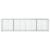 Coș gabion cu capac, 400x100x100 cm, fier galvanizat GartenMobel Dekor