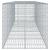 Coș gabion cu capac, 500x100x100 cm, fier galvanizat GartenMobel Dekor