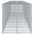 Coș gabion cu capac, 600x100x100 cm, fier galvanizat GartenMobel Dekor