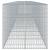 Coș gabion cu capac, 900x100x100 cm, fier galvanizat GartenMobel Dekor