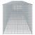 Coș gabion cu capac, 950x100x100 cm, fier galvanizat GartenMobel Dekor