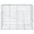 Coș gabion cu capac, 200x100x150 cm, fier galvanizat GartenMobel Dekor