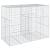 Coș gabion cu capac, 200x100x150 cm, fier galvanizat GartenMobel Dekor