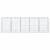 Coș gabion cu capac, 500x100x150 cm, fier galvanizat GartenMobel Dekor