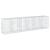 Coș gabion cu capac, 600x100x150 cm, fier galvanizat GartenMobel Dekor