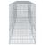 Coș gabion cu capac, 600x100x150 cm, fier galvanizat GartenMobel Dekor