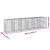 Coș gabion cu capac, 600x100x150 cm, fier galvanizat GartenMobel Dekor