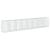 Coș gabion cu capac, 800x100x150 cm, fier galvanizat GartenMobel Dekor