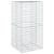 Coș gabion cu capac, 100x100x200 cm, fier galvanizat GartenMobel Dekor