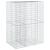 Coș gabion cu capac, 150x100x200 cm, fier galvanizat GartenMobel Dekor