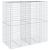 Coș gabion cu capac, 200x100x200 cm, fier galvanizat GartenMobel Dekor