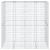 Coș gabion cu capac, 200x100x200 cm, fier galvanizat GartenMobel Dekor