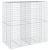 Coș gabion cu capac, 200x100x200 cm, fier galvanizat GartenMobel Dekor