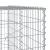 Coș gabion cu capac, 250x100x200 cm, fier galvanizat GartenMobel Dekor