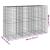 Coș gabion cu capac, 300x100x200 cm, fier galvanizat GartenMobel Dekor