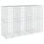 Coș gabion cu capac, 300x100x200 cm, fier galvanizat GartenMobel Dekor