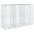 Coș gabion cu capac, 300x100x200 cm, fier galvanizat GartenMobel Dekor