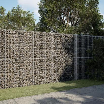 Coș gabion cu capac, 300x100x200 cm, fier galvanizat GartenMobel Dekor