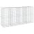 Coș gabion cu capac, 400x100x200 cm, fier galvanizat GartenMobel Dekor