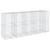 Coș gabion cu capac, 450x100x200 cm, fier galvanizat GartenMobel Dekor