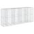 Coș gabion cu capac, 450x100x200 cm, fier galvanizat GartenMobel Dekor