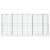 Coș gabion cu capac, 450x100x200 cm, fier galvanizat GartenMobel Dekor